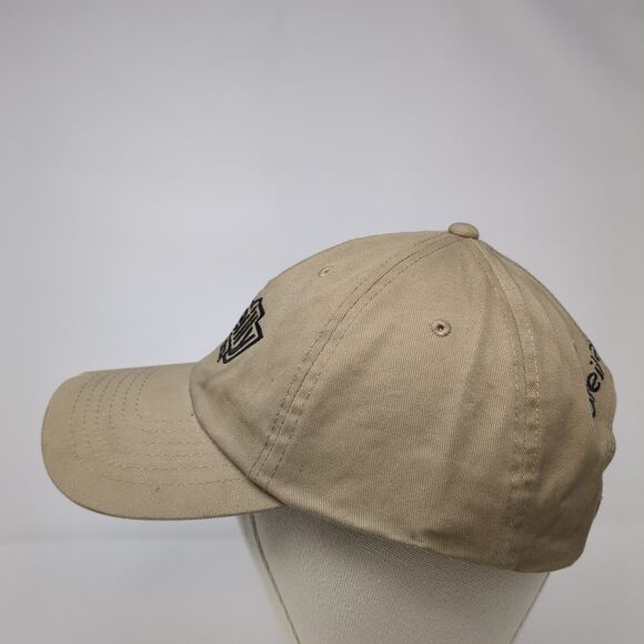 O'Reilly Auto Parts Strapback Hat Tan One Size Adjustable Embroidered Cotton - Picture 3 of 8